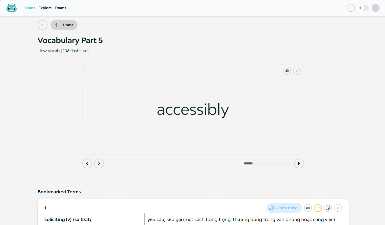 BrainFlip Learning Interface